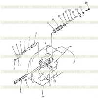 Клапан управления наклоном лезвия (PD320Y-1) Клапан управления наклоном лезвия (PD320Y-1)